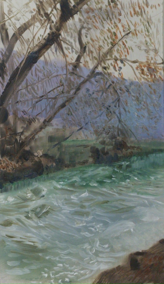 река, вода